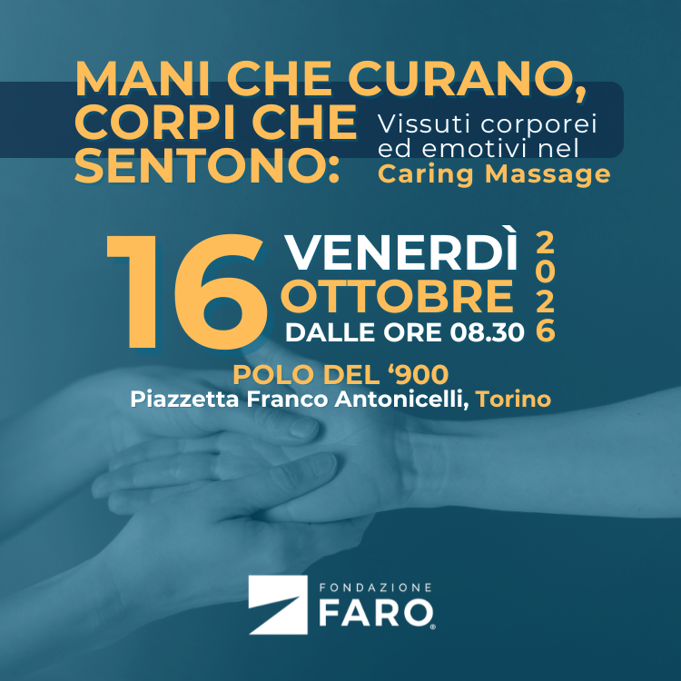 Mani che curano, corpi che sentono | Convegno sul Caring Massage a Torino | ISCRIZIONI