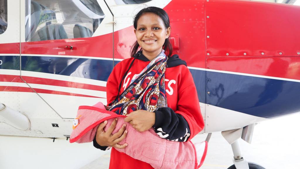 Timor Est: Un anno di voli salvavita per mamme e bambini