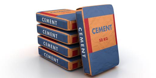 Due sacchi di cemento e una cazzuola