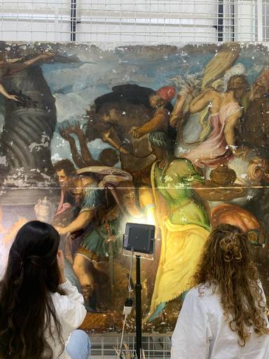 Conservazione di un’opera pittorica