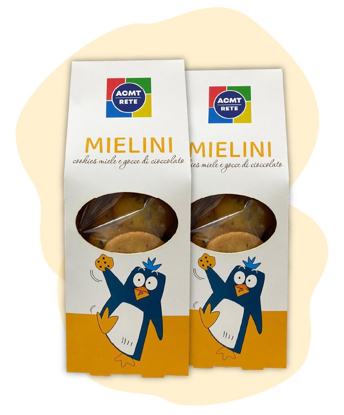 I Mielini- Cookies al miele con gocce di cioccolato 
