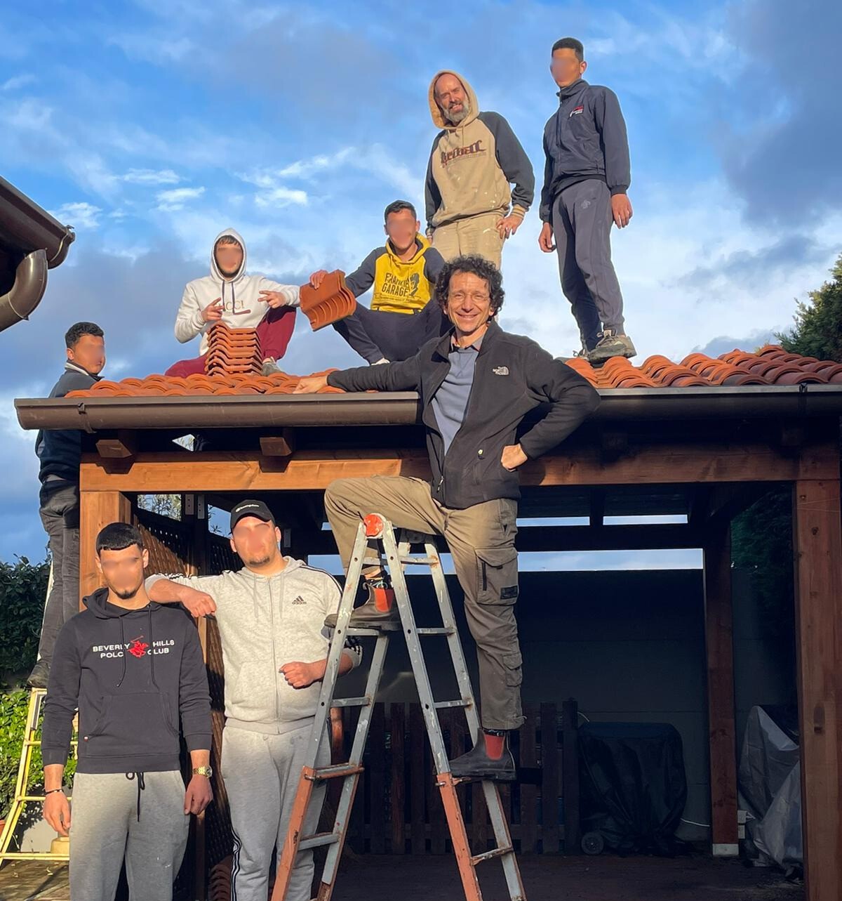 Con gli educatori, per i ragazzi