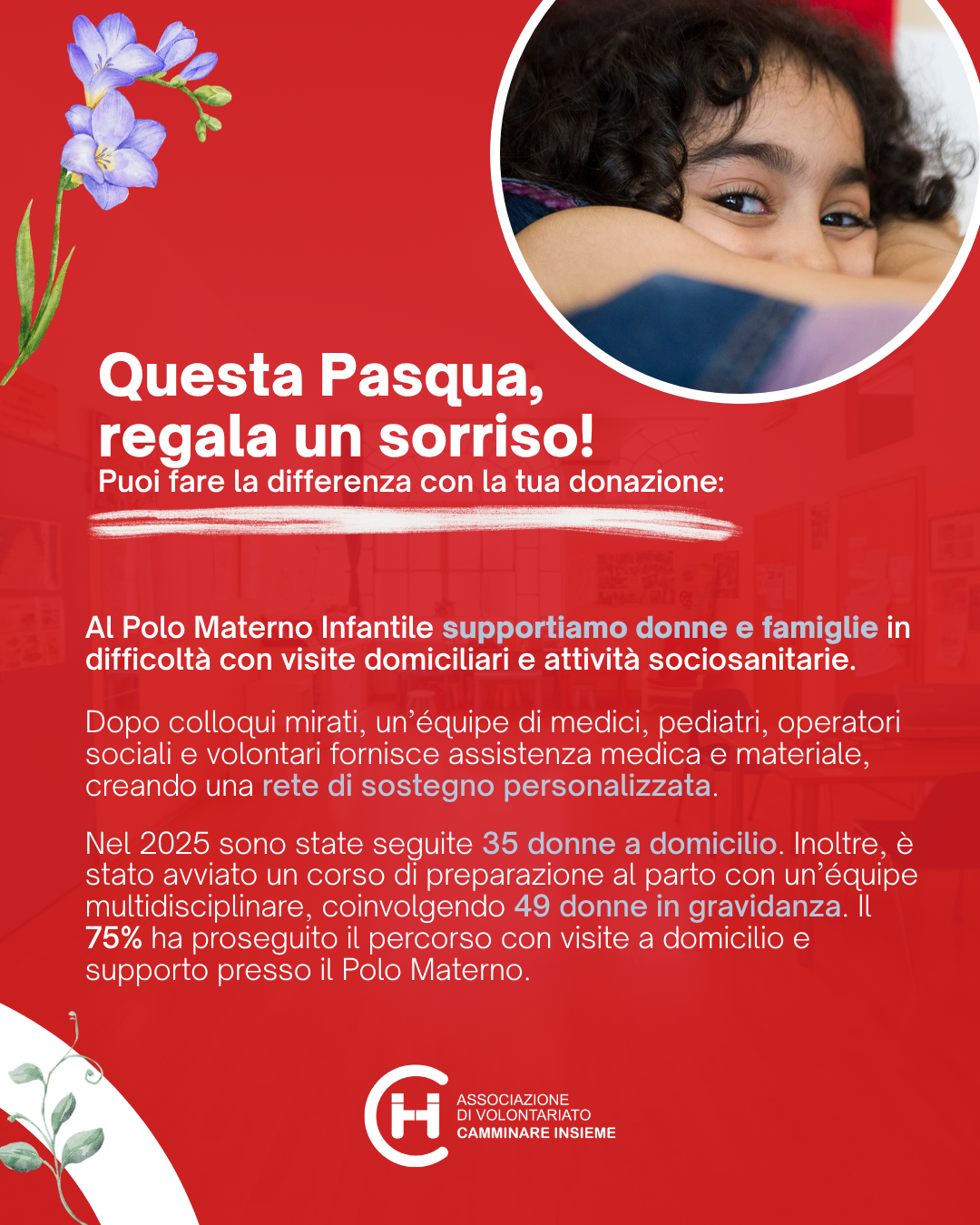 Questa Pasqua, regala un sorriso!