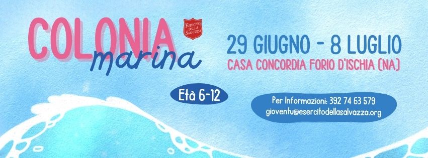 Colonia Marina per bambini