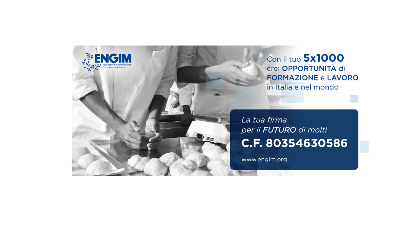 Il tuo 5x1000 a Fondazione ENGIM ETS