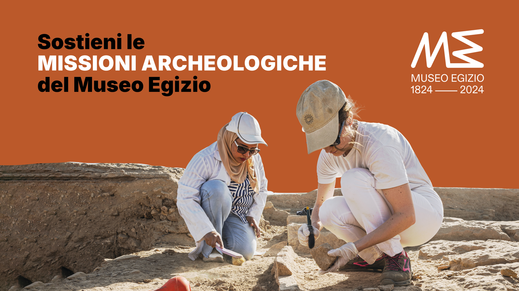 Sostieni le Missioni Archeologiche del Museo Egizio