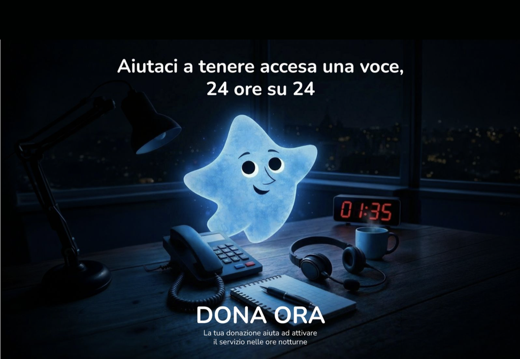 Una luce nella notte, Telefono Amico Italia