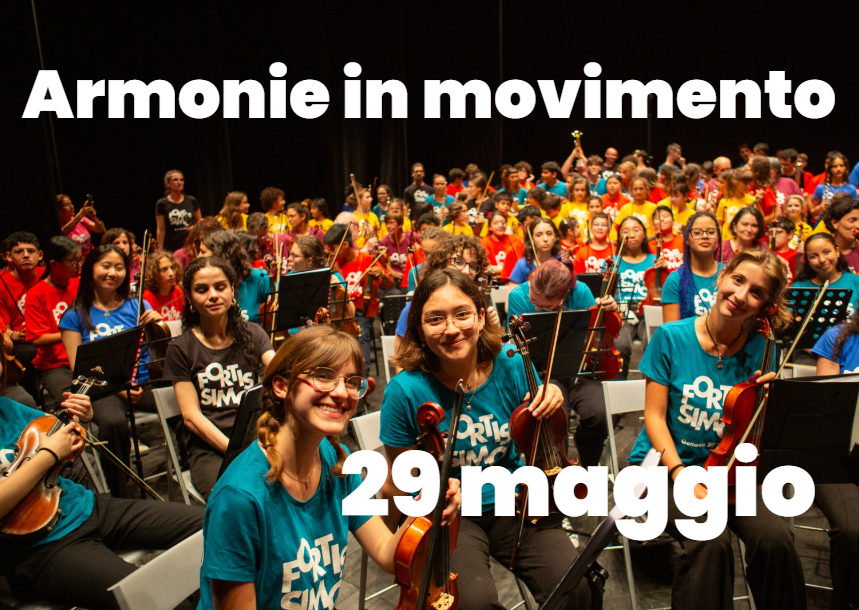 Armonie in movimento. Concerto itinerante di raccolta fondi